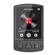 MP3 Music Player Bluetooth 5.3 HiFi HD MP4 Walkman Built-in Speaker Recorder FM