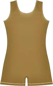 [ODAWA] Khaki Girl Leotard Gymnastics, Toddler Tumbling Outfit Leotards for Girls Gymnastics