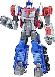 Transformers Toys Heroic Optimus Prime Action Figure - Timeless Large-Scale Figure, Changes into Toy Truck - Toys for Kids 6 and Up, 11-inch(Amazon Exclusive)