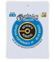 Martin MA150 Authentic Acoustic® SP 80/20 Bronze Medium Guitar Strings NEW