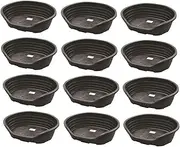 12 x Strong Plastic Pet Bed - Black - Large size - Wholesale Deals Bulk lot - Save more