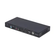 Startech P2ADD121D-KVM-SWITCH 2-PORT DUAL-MONITOR DP KVM DUAL-VIEW VIDEO MATRIX