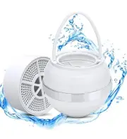 Bath Ball Filter Premium Bathtub Shower Water Filter Softer Skin Hair White NIB
