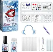 Tooth Gems Kit for Teeth Gems Kit with Light,190 Tooth DIY Gem Kit Tooth Jewelry Gems Kit 2025 New for Man&Women