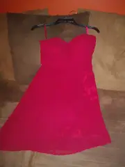 womens ever pretty dress size 10 burgundy nwt