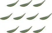 Set of 10, Garnish Olive,5.5 inches (14 cm) Drop Tray [5.7 x 1.9 x 1.8 inches (14.5 x 4.7 x 4.6 cm)] | Western Tableware Small Bowl Setomonohonpo