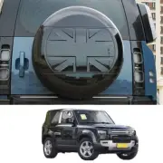 Spare Wheel Tire Tyer Cover For Land Rover Defender 90 110 130 2020-2024 ABS PU