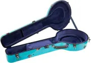 Case - Fiberglass Banjo Case - Fits Mastertone & Most 5-String Styles - Padded S