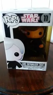 Animated pop Star Wars vinyl bobble head Luke Skywalker No 11