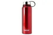 1.2L Neoflam All Day Stainless Steel Double Walled and Vacuum Insulated Water Bottle Red Metal