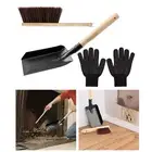 Fireplace Tools Coal Shovel and Hearth Brush Set Fireside Ash Firepit Tools