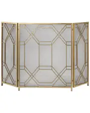 Uttermost Rosen Gold Fireplace Screen