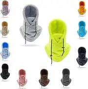 [Generic] Cuddly Sherpa Hood, Sherpa Hood, Sherpa Hood Ski Mask, Winter Outdoor Sherpa Hooded Sportswindproof Mask