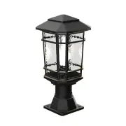 Koda Williams Outdoor LED Post Lantern, Automatic Dawn-to-Dusk Timer, Waterpr...