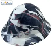 Faded Glory Hydro Dipped Full Brim Hard Hat with Ratchet Suspension