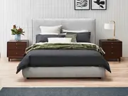 Harper Bed Frame - Queen / Ash