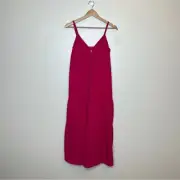 NWT Ted Baker London Luaan Button Through Cami Midi Dress in Pink Size 1 (0-2)