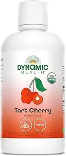 Dynamic Health 10184 Organic Tart Cherry Juice Concentrate, 32 Ounce