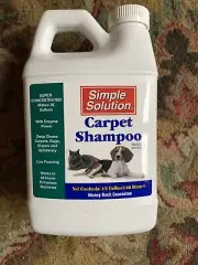 Simple Solution Carpet Shampoo .5 Gallon Makes 32 Gallons
