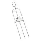 3- Barbecue Skewer for Grilling, Metal Grill Skewer with Push Bar5493