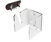 Wakeboard wall mount, skateboard wall mount, wall mount, longboard clear acrylic