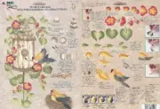 Donna Dewberry 1140 Birdhouse OneStroke Reusable Instruction Guide