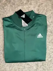NEW Boy's Adidas Green Bomber Jacket size Large 14 - 16