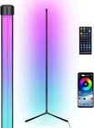 RGB LED Floor Corner Lamp Wall Light Stand Game Bar Living Room with Remote