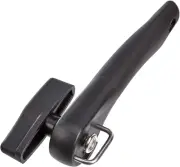 Basics Safe Cut Can Opener, Black Soft Grip Handle