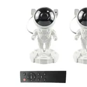 Astronaut Light Projector USB LED Starry Night Light Bedside Table Lamps Speaker