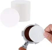 watchget 55mm Espresso Paper Filter - 58mm Bottom Paper Filter Coffee Paper Filter Coffee Puck Screen Portafilter Paper Filters Fit 58mm Bottom Portafilter Basket Espresso Machine, 500 Pieces