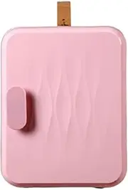 Skincare Fridge, with 12V DC & 110/220V AC 6L Makeup Mini Fridge for Bedroom, Car, Office & Dorm, Cooler & Warmer, Portable Small Refrigerator for Cosmetics, Skin Care and Food,Pink