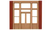 NEW DPM 30141 Street Level Victorian Entry Kit HO Scale FREE US SHIP