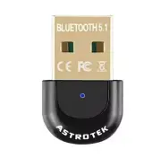 Astrotek Mini USB Bluetooth Receiver Dongle Wireless Adapter V5.0 3Mbps for PC L