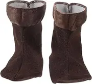 [BIUDECO] 1Pair Warm Boot Liner Socks for Rain Boots Plush Insulated Inserts for Removable Washable Moisture Control for Outdoor Hiking Cold Weather