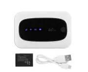 4G Wifi Modem Wireless Mobile Router Portable Hotspot For Europe And Asia(White)