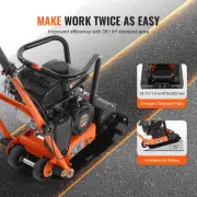 2.8 HP Gasoline Plate Compactor with 0.48 kN Force and 8 mm Thick Plate