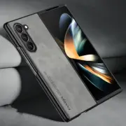 For Samsung Galaxy Z Fold5 Fold4 Fold3 Shockproof Hybrid Leather Soft Case Cover