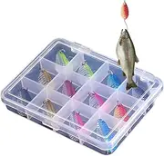 Fishing Lures Kit | Spoon Metal Fishing Lure,Freshwater Portable Swimbaits with Storage Box Enthusiasts Beginners Friends Birthdays Holidays