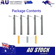 5Pcs Model Railway Lights Lattice Mast Light, Gauge H0 Light Layout LED Lamp
