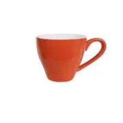 48x Espresso Cup Jaffa Orange 75mL Bevande Cono Expressso Coffee Babychino Cups