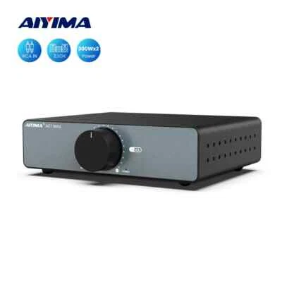 Audio Power Amplifier 2.0 Stereo Amplify 300Wx2 PBTL Mono Sound Amplifier 600W