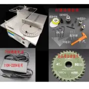 Mini Table Saw Handmade Woodworking Bench Lathe Electric Polisher Grinder DIY