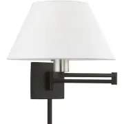 Livex Lighting 40039-04 Allison Swing Arm or Wall Lamp