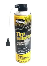 6x Tire Inflator Road Instant Fix a Flat Tire Easy Hose Air Filler Sealant 16 oz