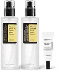 Glass Skin Starter Set, Advanced Snail 96 Mucin Power Essence (100Ml*2) & Retino