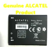 Alcatel OEM 3.7V Lithium Cell Phone Battery 850 mAh QWERTY 3.15Wh CAB3120000C1