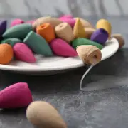100pcs Backflow Incense Cones Kit For Ceramic Waterfall Smoke Burner Censer USA