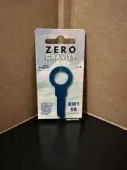 Hillman 449003 Zero Gravity House Padlock Universal Key Blank Double Sided Blue
