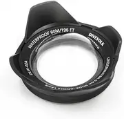Underwater Wide-Angle Conversion Lens X0.6 for DIVEVOLK Seatouch 4 Max Housing and Compact Camera Houisng